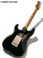 Fender Custom Shop 2017 Limited 1959 Stratocaster Heavy Relic Black 2018_6