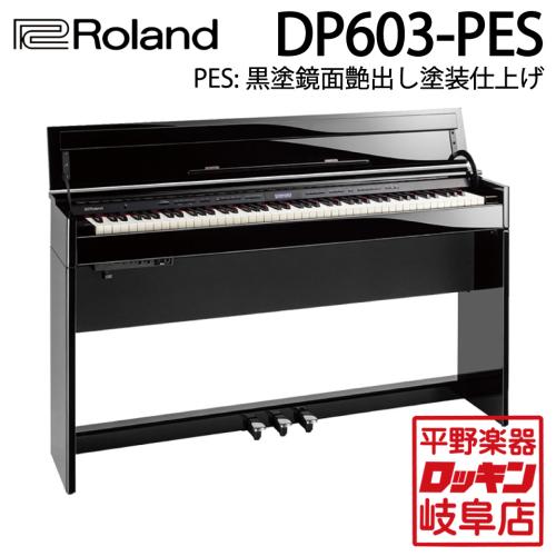 Roland DP603-PES 黒塗鏡面艶出し塗装仕上げ【本州1階配送設置料無料】