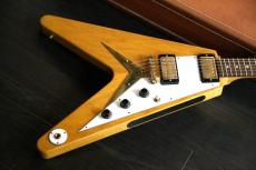 Gibson Custom Shop 1958 Korina Flying V Reissue VOS White Guard セール期間限定価格_3