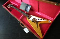 Gibson Custom Shop 1958 Korina Flying V Reissue VOS White Guard セール期間限定価格_5