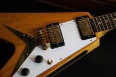Gibson Custom Shop 1958 Korina Flying V Reissue VOS White Guard セール期間限定価格_7