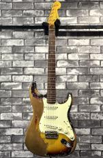 Fender Custom Shop Limited Roasted 1961 Stratocaster Super Heavy Relic Aged 3-Color Sunburst【ご委託品!】【3.56kg】_3