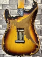 Fender Custom Shop Limited Roasted 1961 Stratocaster Super Heavy Relic Aged 3-Color Sunburst【ご委託品!】【3.56kg】_4