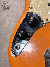 Fender 1971 Mustang Bass Competition Oranga Lefty_6