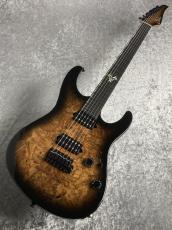 Suhr Modern Spalted Maple Top -Black Burst-_2