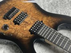 Suhr Modern Spalted Maple Top -Black Burst-_4