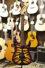 Edwards E-PURPLE TIGER Purple Sunburst Tiger Graphic_2