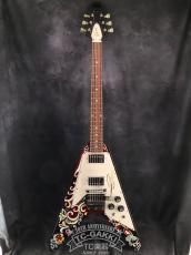 Gibson Custom Shop 2006 INSPIRED BY Jimi Hendrix Psychedelic Flying V_2