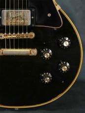 Gibson 1972 Les Paul Custom Embossed Pickups Black_9