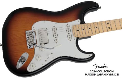 Fender 2024 Collection Made In Japan Hybrid II Stratocaster HSS -3 Color Sunburst/Maple-【オンラインストア限定】