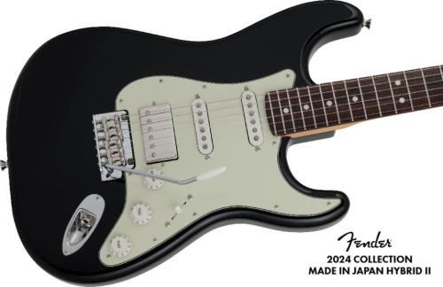Fender 2024 Collection Made In Japan Hybrid II Stratocaster HSS -Black/Rosewood-【オンラインストア限定】