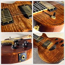 Bizen Works 【周年記念モデル】CTM Grain Quilt MahoganyTop & 1P Quilt Mahogany #240644 【2.98kg/超軽量】_9