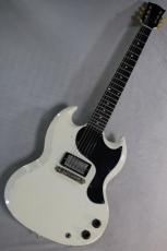 Gibson Custom Shop Murphy Lab 1963 SG Junior w/ Humbucker "Polaris White" Light Aged【3.01kg】【1本限定生産】_4