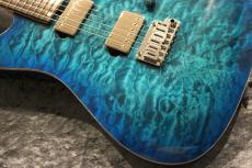 Red House 【特価】CTM Seeker S 2H 5A Quilt Top Ash/Rosewood Bora Bora Blue Burst【現地選定材】_4