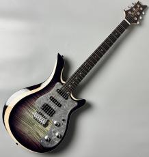Astrum Guitars Aries Matel SSH Piezo -Charcoal to Purple Burst- 【Piezo搭載】【アルミピックガード】_2