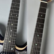 Astrum Guitars Aries Matel SSH Piezo -Charcoal to Purple Burst- 【Piezo搭載】【アルミピックガード】_5