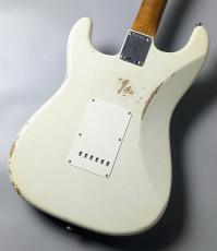 Fender Custom Shop 1963 Stratocaster Relic -Aged Olympic White- _8