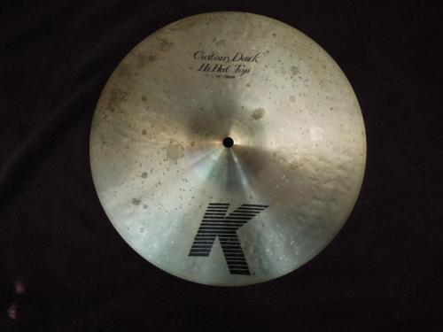 Zildjian K Custom Dark HiHats  Top 14"