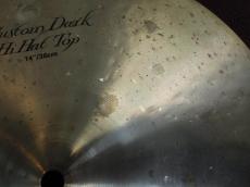 Zildjian K Custom Dark HiHats  Top 14"_6