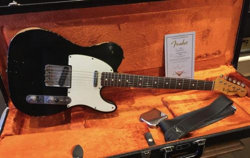 Fender Custom Shop 1963 Telecaster Relic Black 2014年製
