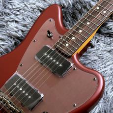Fender Made in Japan Hybrid II 2026 Collection Jazzmaster Satin Metallic Matte Inferno Red_4