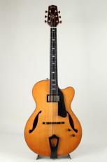 Grimes 15inch Custom Archtop Figured Koa Back /Natural_2