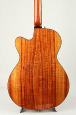 Grimes 15inch Custom Archtop Figured Koa Back /Natural_4