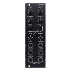 Tiptop Audio HATS909 HI-Hats (Black Panel) ドラムジェネレーターモジュール ブラック [TR-909 Hi-Hats]909-HATS