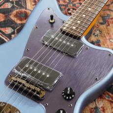 Fender Made in Japan Hybrid II 2026 Collection Jazzmaster Satin Metallic / Matte Aero Blue_4