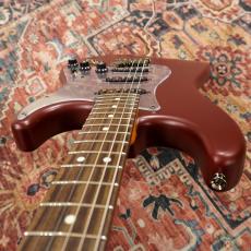 Fender Made in Japan Hybrid II 2026 Collection Stratocaster Satin  Metallic / Matte Inferno Red_11