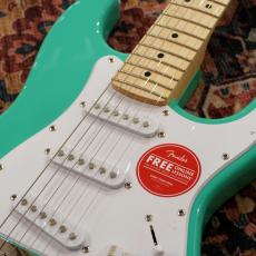 Squier Mini Stratocaster Maple Fingerboard White Pickguard / Sea Foam Green 【ミニギター】_4