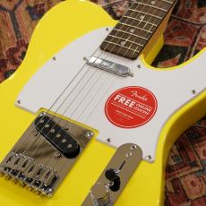 Squier Sonic Telecaster Laurel Fingerboard White Pickguard / Canary Yellow 【3.22Kg】_4