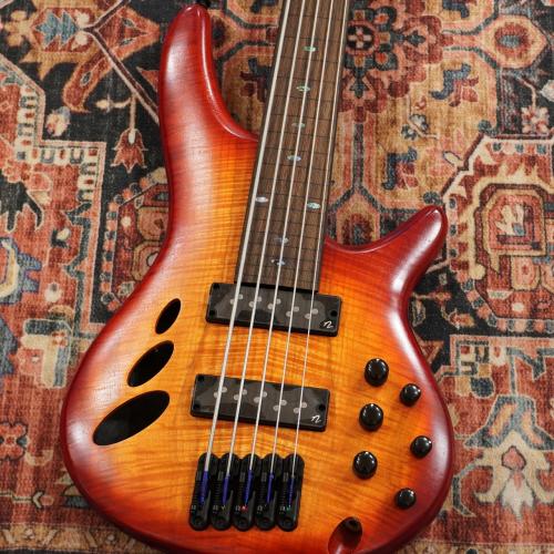 Ibanez SRD905F-BTL (Brown Topaz Burst Low Gloss)【フレットレスベース】【アウトレット特価】