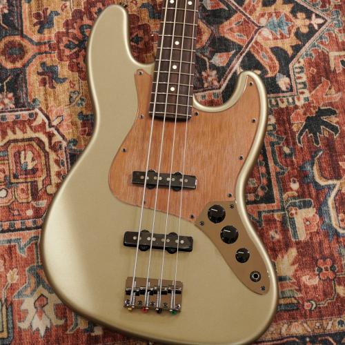 Fender Made in Japan Hybrid II 2026 Collection Jazz Bass Satin Metallic / Matte Champagne Mirage