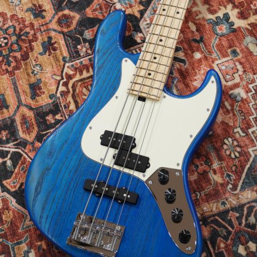 Sadowsky MetroLine ML21 VP4 Ash 4-String Ocean Blue Transparent Satin【ドイツ製】