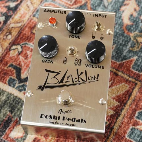 RoShi Pedals Blacklon【ブラックフェイス期モチーフのオーバードライブ】【特価】