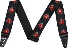 Fender 2" Rose Straps Red