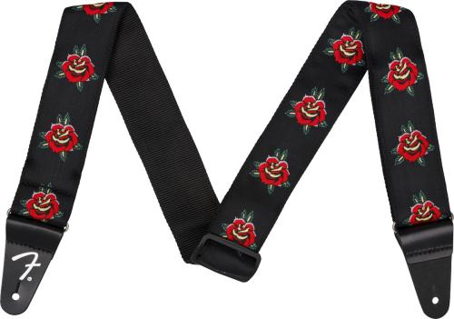Fender 2" Rose Straps Red