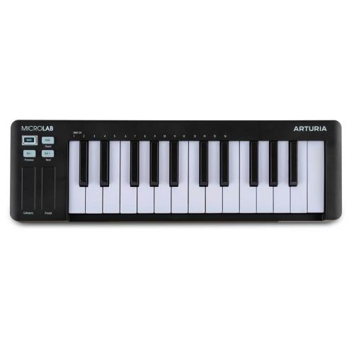 Arturia MicroLab mk3 / BK (ブラック) 【MIDIキーボードコントローラー】
