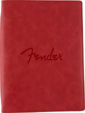Fender Vegan Leather Music Note Book, Dakota Red【五線ノートブック】【プレゼントにオススメ!】_4