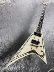 Jackson Pro Series Rhoads RRT-3 -Ivory with Black Pinstripes-_2