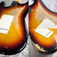 Fender Custom Shop Limited Edition 1964 L-Series Stratocaster Heavy Relic / Target 3-Color Sunburst [3.60kg]_8