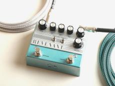 Revelation Effects REVENANT Preamp-Boost V1.2 -Teal Sparkle with Silver face plate- (Limited)_2