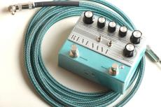 Revelation Effects REVENANT Preamp-Boost V1.2 -Teal Sparkle with Silver face plate- (Limited)_9