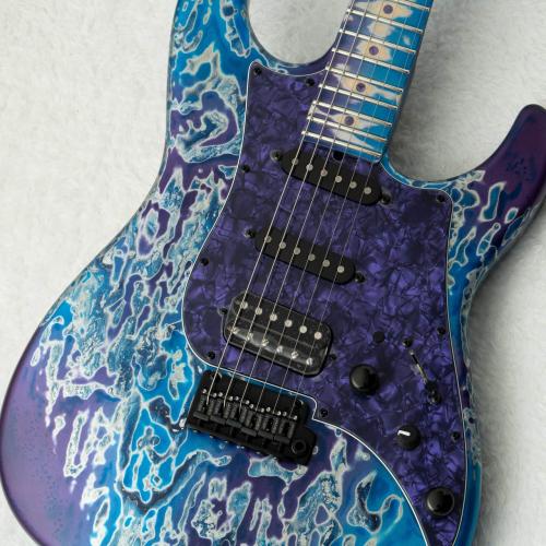 James Tyler Studio Elite HD Faux Matching Head, Neck, and Fingerboard w/Silver EXP logo -Tuckeberry Shmear-