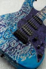 James Tyler Studio Elite HD Faux Matching Head, Neck, and Fingerboard w/Silver EXP logo -Tuckeberry Shmear-_4