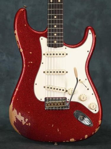 Fender Custom Shop 60s Stratocaster Heavy relic Red Sparkle