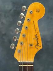 Fender Custom Shop 60s Stratocaster Heavy relic Red Sparkle_3