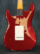 Fender Custom Shop 60s Stratocaster Heavy relic Red Sparkle_14