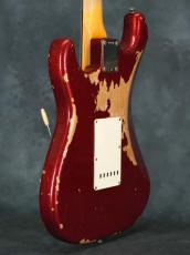 Fender Custom Shop 60s Stratocaster Heavy relic Red Sparkle_17